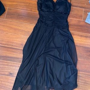 Black formal dress
